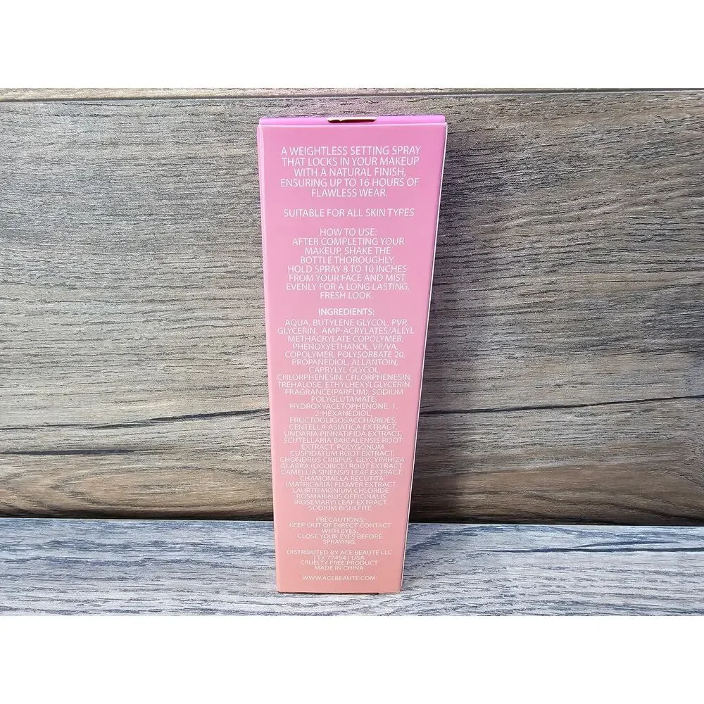 ACE BEAUTE Set Lock Setting Spray 3.38fl oz